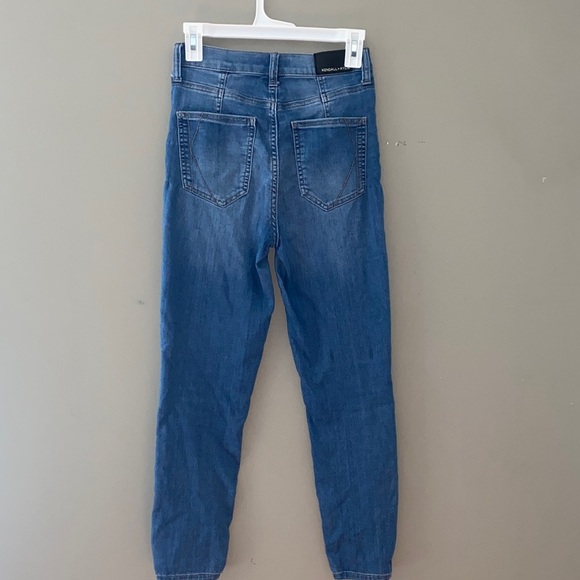 Kendall & Kylie Classic Blue Cropped Jeans - Picture 3 of 3
